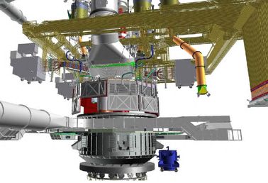 Industrial Silicon  Making Machine , Submerged Arc Furnace Production Line