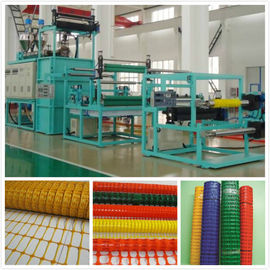 PP/PE Plastic ety Fence Production Line / Plastic Mesh Making Machine